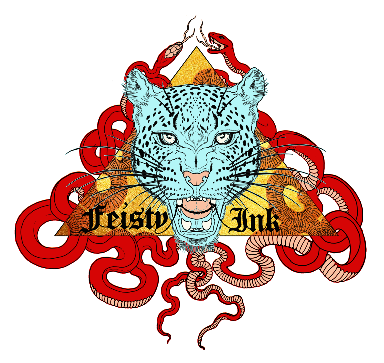 Unisex Feisty Ink Logo T-shirt