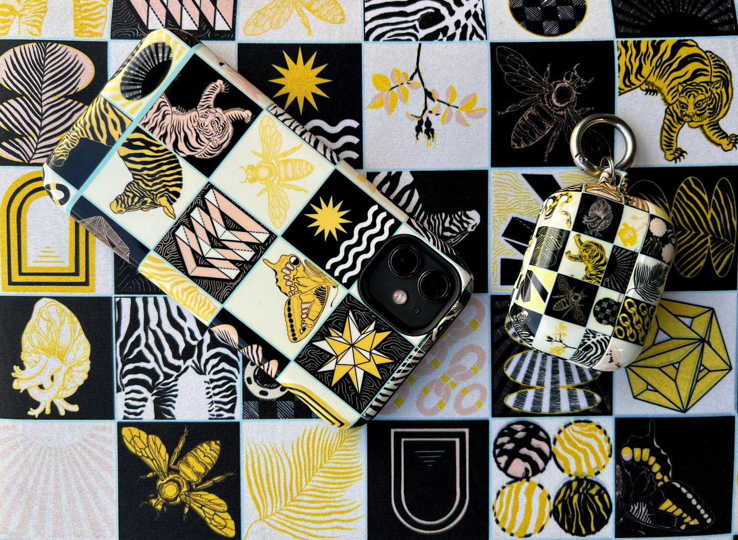 Chessboard Print iPhone Case