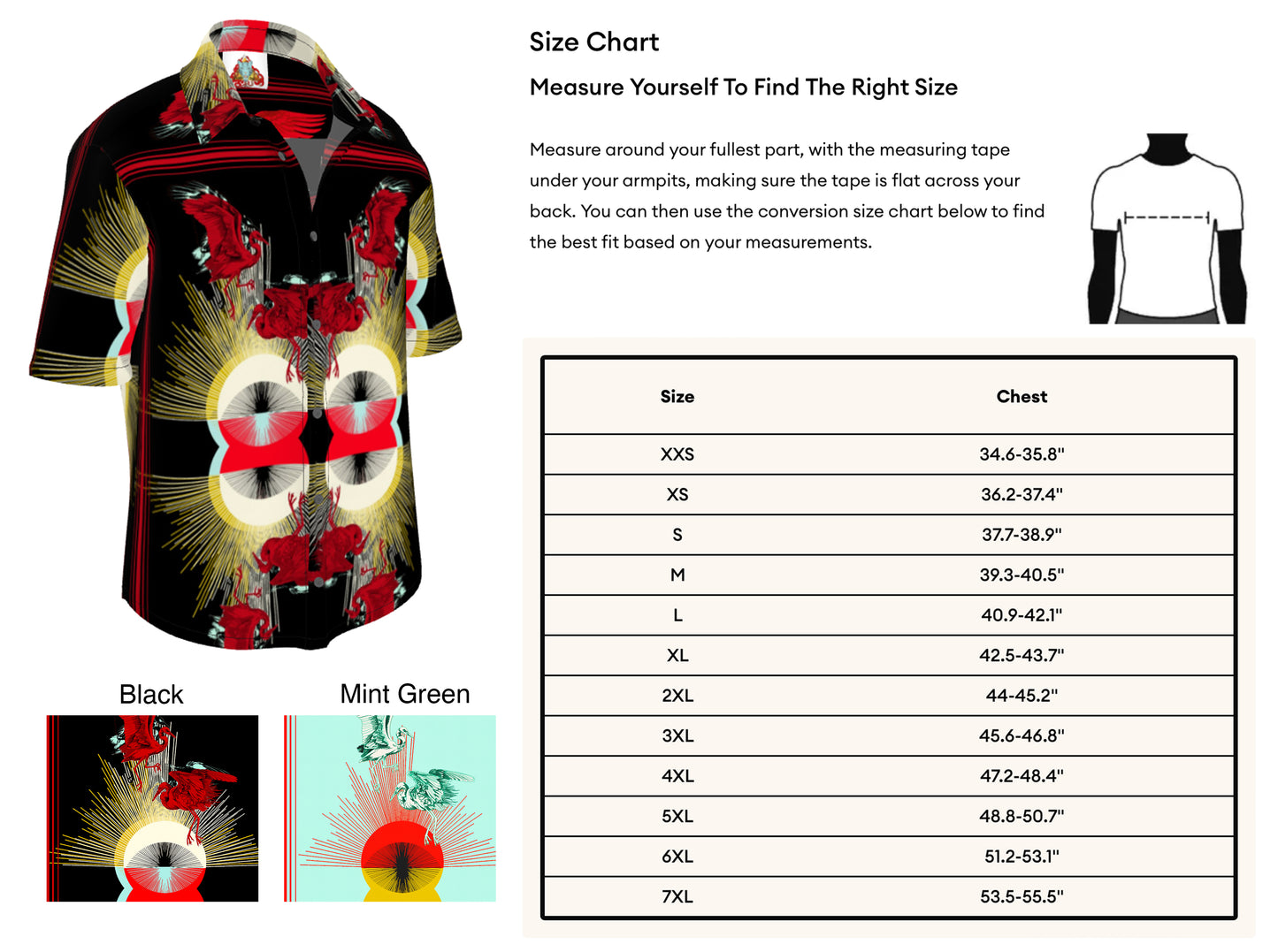 Crane Egret Sunburst Silk Button Down Shirt