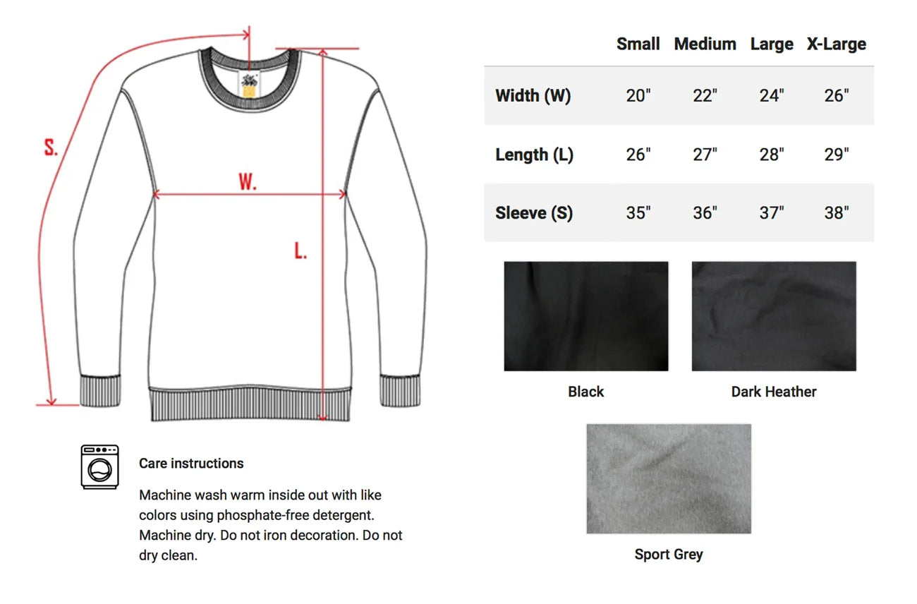 Feisty Ink logo Unisex Crewneck Sweatshirt