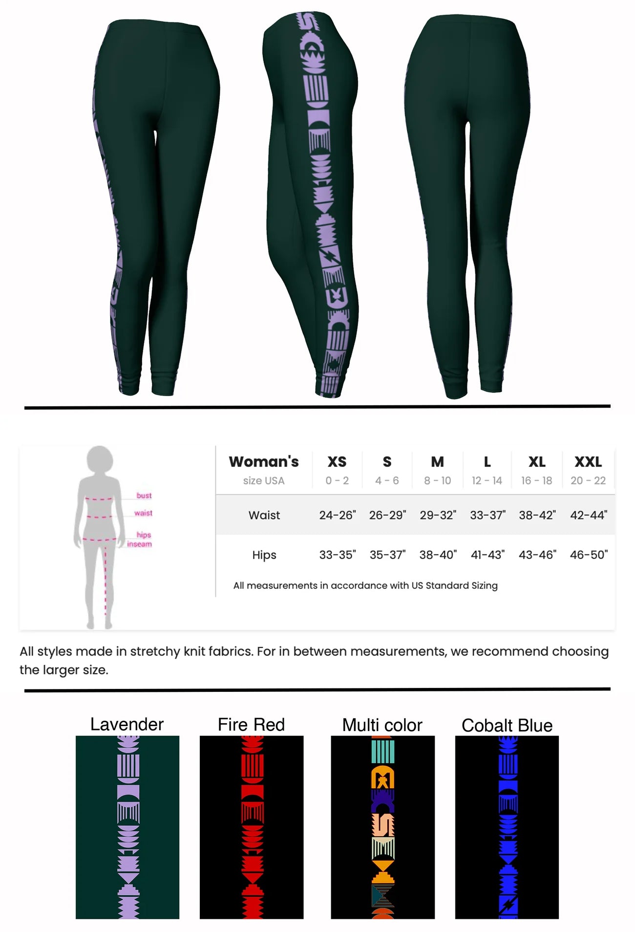 Geometric Tile Leggings