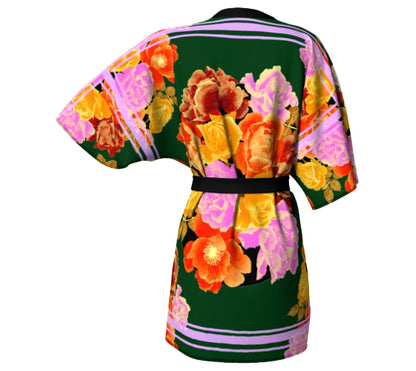 Floral Silk Kimono