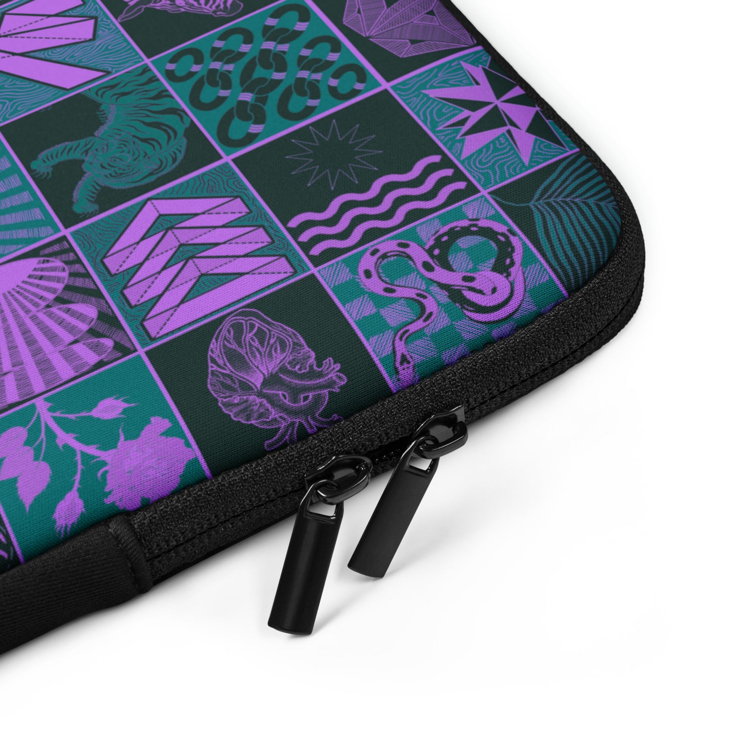 Chessboard Print Laptop Sleeve