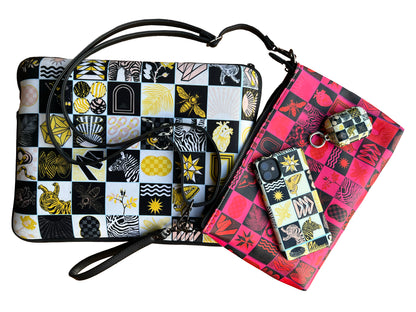 Chessboard Print Laptop Sleeve