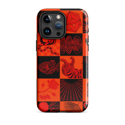 Chessboard Print iPhone Case